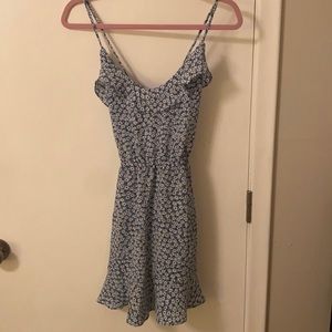 H&M, cute flower flowy dress, size 0, like new